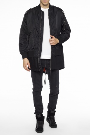 Long bomber jacket, zdjęcie 2 Long bomber jacket od Diesel Black Gold